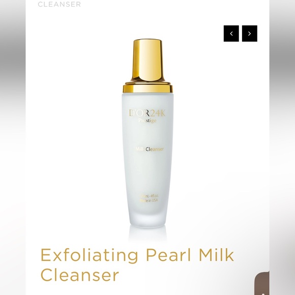Other - New  $99 D or24k Prestige Gold and White Milk Cleanser